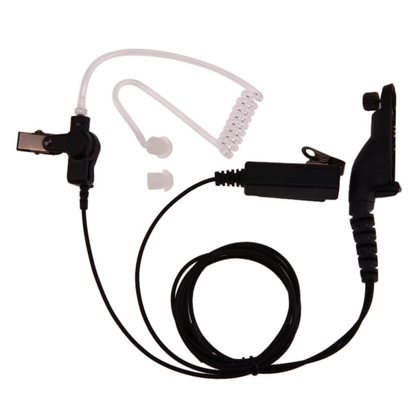 Tmvgtek Auricular De Tubo Acústico De Aire Ptt Mic Auricular Para Motorola Xir P8668 P8268 Apx