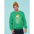 thumbnail image 2 of This Is My Christmas Pajama Sweatshirt Men -Image by Shutterstock, Male 4X-Large, 2 of 4