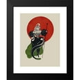 thumbnail image 2 of Anonymous 14x18 Black Modern Framed Museum Art Print Titled - Woman Holding a Staff (1893 - 1897), 2 of 5