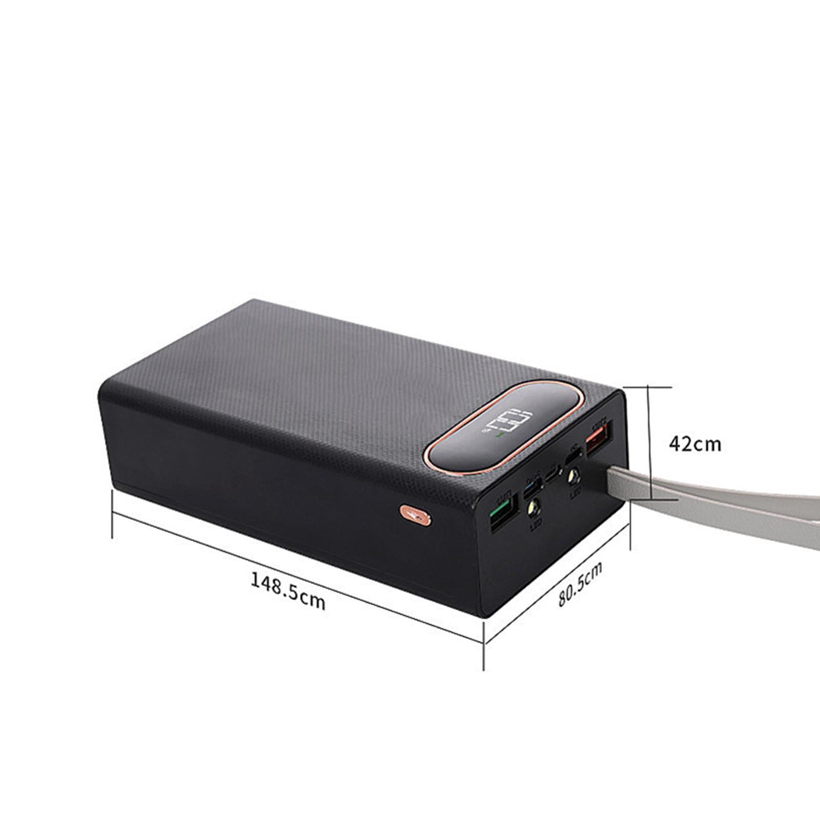 Digital LCD Display Power Bank Case for 18650 Batteries for DIY Charging Projects