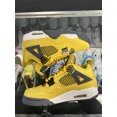 thumbnail image 4 of N I-K-E A i r-Jor-dan 4 LIGHTNING SZ 8 CT8527-700 AUTHENTIC CLEAN BOX RARE RETRO OG, 4 of 5