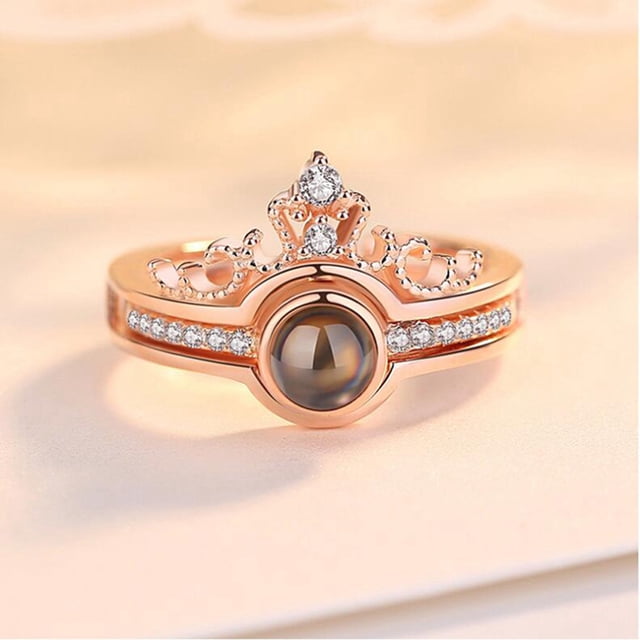 Fiudx Anillos, Coyunturas Elegantes, Alegrías, Cobres, Romántico para Ella, Tallas Versátiles, Mamá o Novia, Ideales Bodas, Oportunidades de Oro Rosa y Plata.