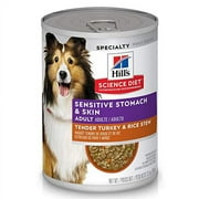 Hill s Science Diet Wet Dog Food, Adult,Sensitive Stomach;Skin 12-Pack Cans