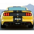 thumbnail image 4 of Ford Mustang Cobra Speed-Line in Yellow Black Metal License Plate Frame, 4 of 8