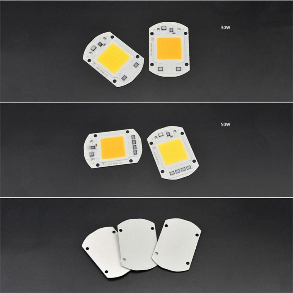 Buy Yard Light 20W 30W 50W LED Chip 220V LED COB Bulb Chip Input IP65 ...