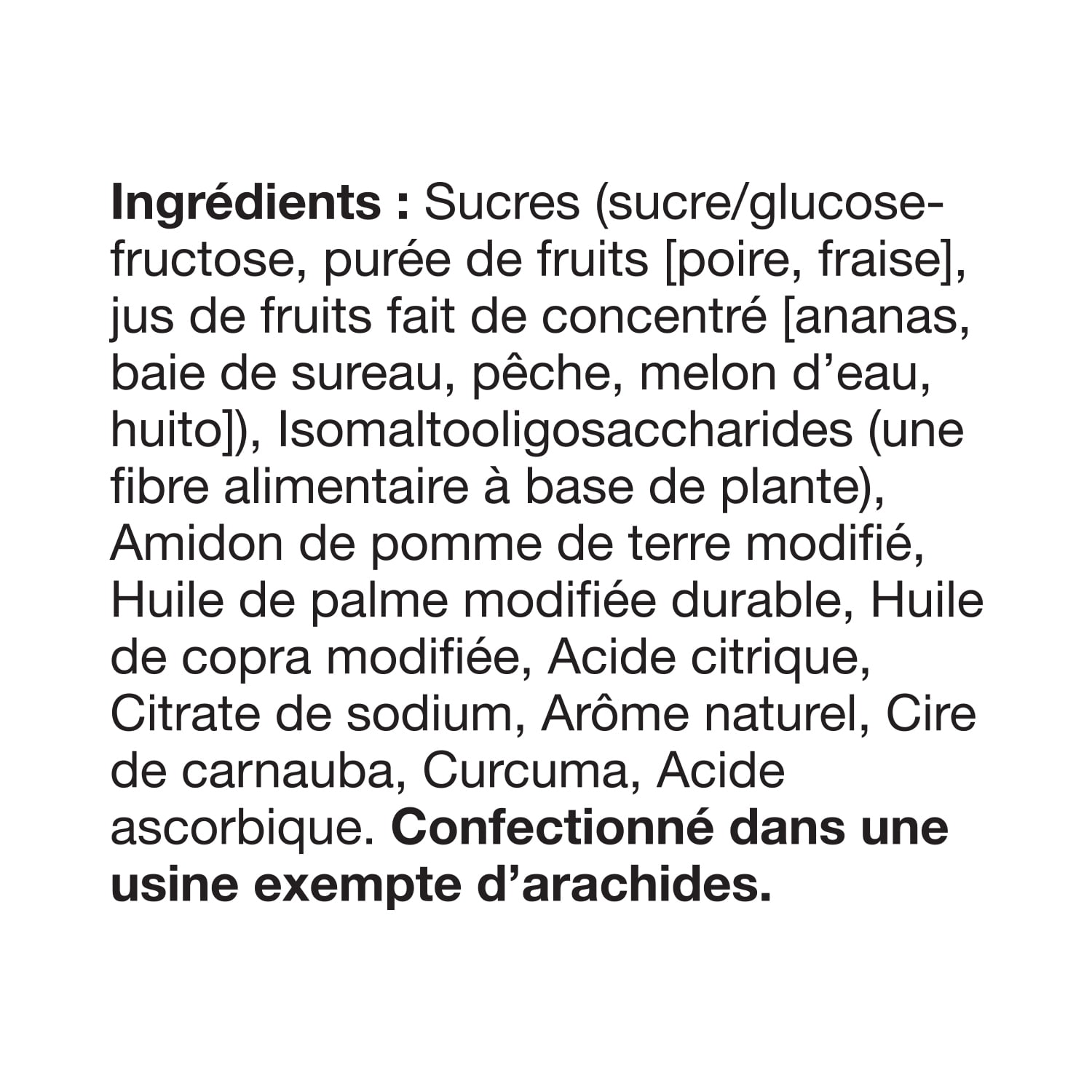 REALFRUIT 33% Less Sugar Paradise Punch, Dare Candy