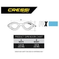 thumbnail image 4 of Goggle Adulto CRESSI  Fox Aquamarina Lentes Transparentes, 4 of 4