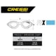 thumbnail image 2 of Goggle Adulto CRESSI  Fox Negro Lentes Transparentes, 2 of 2