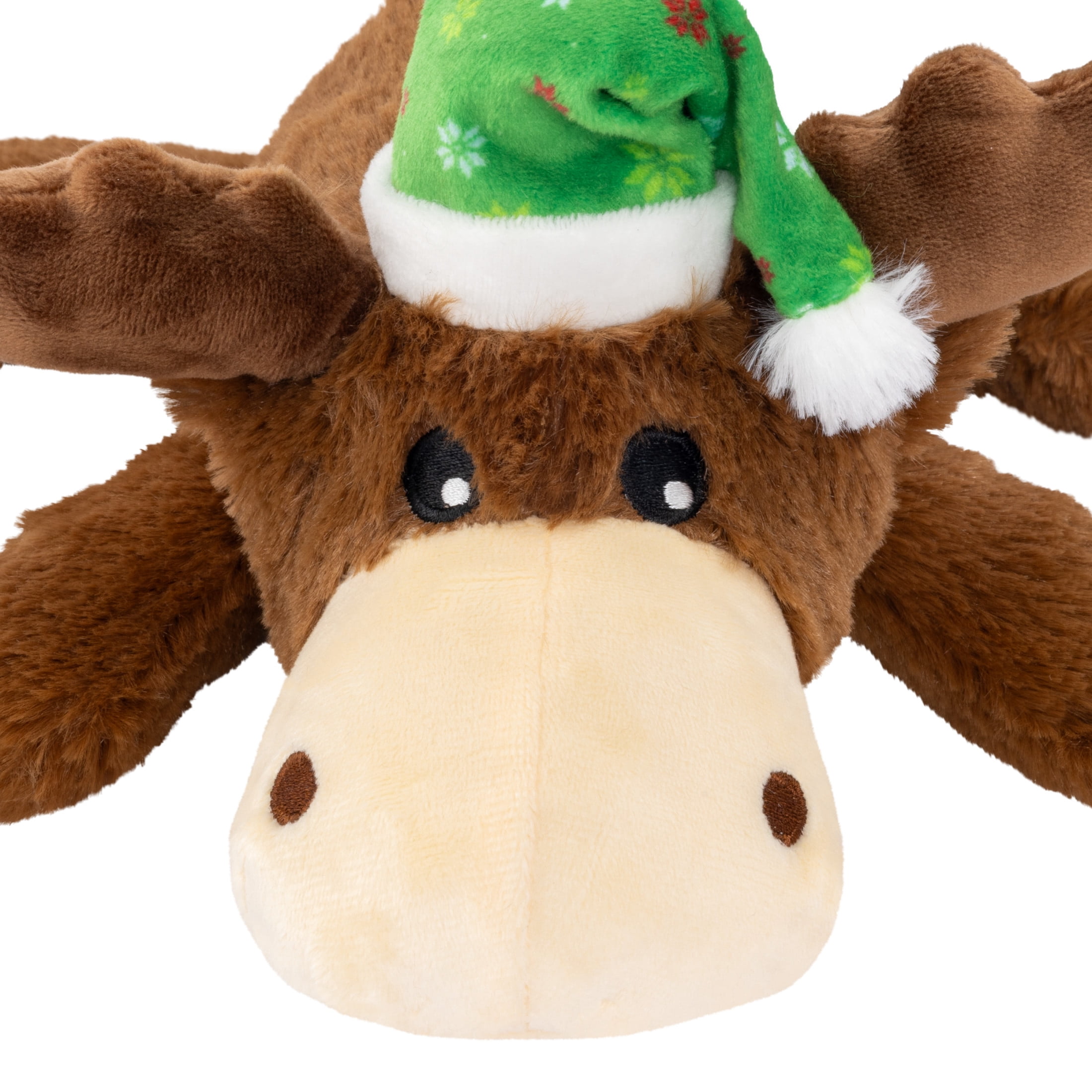 KONG® Holiday Cozie™ Dog Toy, Reindeer, Brown, Medium