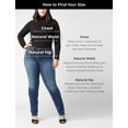 thumbnail image 2 of Silver Jeans Co. Women's Plus Size Suki Mid Rise Slim Contour Bootcut, 2 of 2