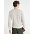 thumbnail image 4 of Free Assembly Men's Cozy Yarn Nordic Stitch Sweater with Long Sleeves, Size XS-3XL, 4 of 6