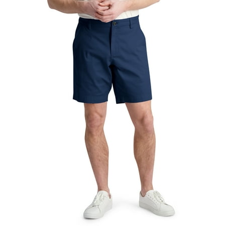 Chaps Men's Coastland Wash Flat-Front Shorts with Stretch 9" Inseam-Size 29-54