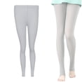 thumbnail image 1 of Leggings para mujer Pantalones deportivo control de abdomen Protección sor Fresco Seda de Transpirable para entrenamiento de yoga Golf noveno pantalón gris L Baoblaze pantalones de golf, 1 of 8