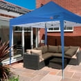 thumbnail image 2 of Toldo plegable Carpa retráctil Impermeable Armored Travel  para exteriores Reforzado 3x3 M Azul, 2 of 9