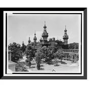 Historic Framed Print, [The Tampa Bay Hotel, now the University of Tampa, Tampa, Florida], 17-7/8" x 21-7/8"