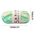 thumbnail image 3 of PALIFEUR Cotton Yarn Soft Cotton Yarn for Crocheting and Knitting, 1.76 oz/50g Multicolor Crochet yarn for Crafts Home Decorations DIY Toys Knit Clothes Yarn, ( 356 Yard), 3 of 7