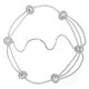 thumbnail image 4 of DEWIN moda mujer cabeza cadena Vintage pelo joyería tocado frente banda Festival pelo diadema accesorios para mujeres y niñas(plata), 4 of 5