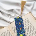 thumbnail image 6 of Kdxio Dinosaur In Space Print Metal Tassel Bookmarks,Perfect Gift for Art Lovers and Bookworms Metal Bookmarks for Women, 6 of 8