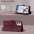 thumbnail image 3 of for Moto G Stylus 5G 2023 Case Wallet,[Kickstand][Wrist Strap][Card Holder Slots] TPU Interior Protective G Stylus 5G Phone Case,PU Leather Flip Cover for Moto G Stylus 5G (2023) (Red), 3 of 14