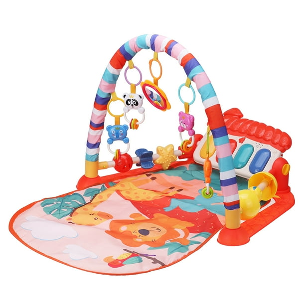 3 in1 Baby Playing Mat Gym Newborn Infant Baby Musical Piano Play Mat