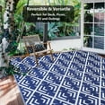 thumbnail image 5 of HUGEAR Outdoor Rugs Clearance 5'x8' Area Patio Rugs Waterproof Camping Rugs, RV Rugs for outside, Deck Rug, Pool, Balcony Rugs, 5 of 6