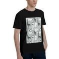 thumbnail image 2 of Bingfone African Animals Men'S Loose Fit Short-Sleeve Pocket T-Shirt, 2 of 7