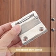 thumbnail image 3 of HEALEEP Charnière de Meuble Anti-Rouille pour Portes d'Armoire 6.5*4.2Cm, 3 of 5