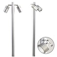 thumbnail image 2 of LEDUPDATES 2pcs Jewelry Showcase LED Pole Light Stem Model WF133 Silver 11 INCH (6000K Pure White), 2 of 7