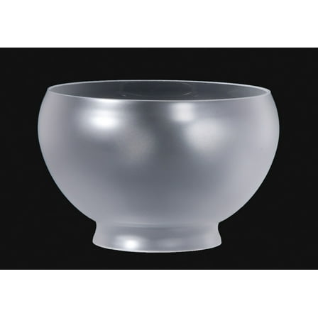 B&P Lamp® Satin Crystal Gas Shade