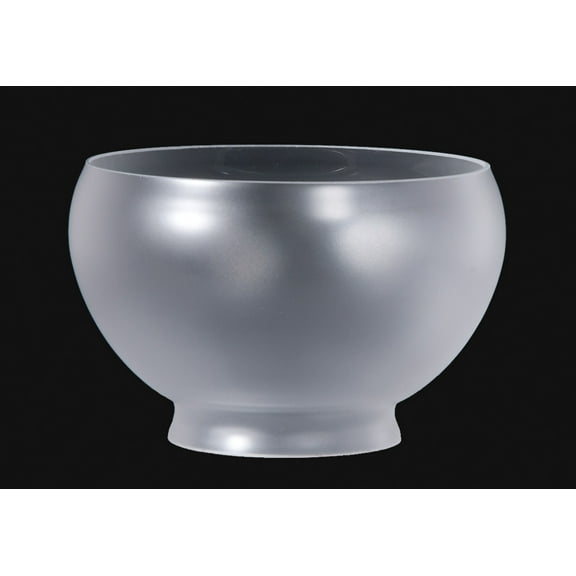 B&P Lamp® Satin Crystal Gas Shade