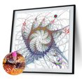 thumbnail image 1 of Cuadros Decorativos Diamante pintura 5D DIY abstracto taladro redondo cuadro de diamantes de imitación (B3324) DQrwqpou Nuevos Originales, 1 of 9