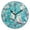 BlacK, variant on YAZAOO Decorative Wall Clock Size:25cm Whimsical Owls in Spring Design Pattern Clock