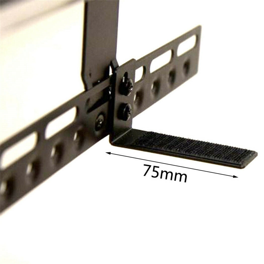 22lbs Capacity Wall Mount Adjustable TV Mount with Sound Bar Attachment
