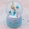 thumbnail image 3 of Bola de nieve BREIS Musical LED con forma de sirena, regalo para niñas, 10 cm, 3 of 7