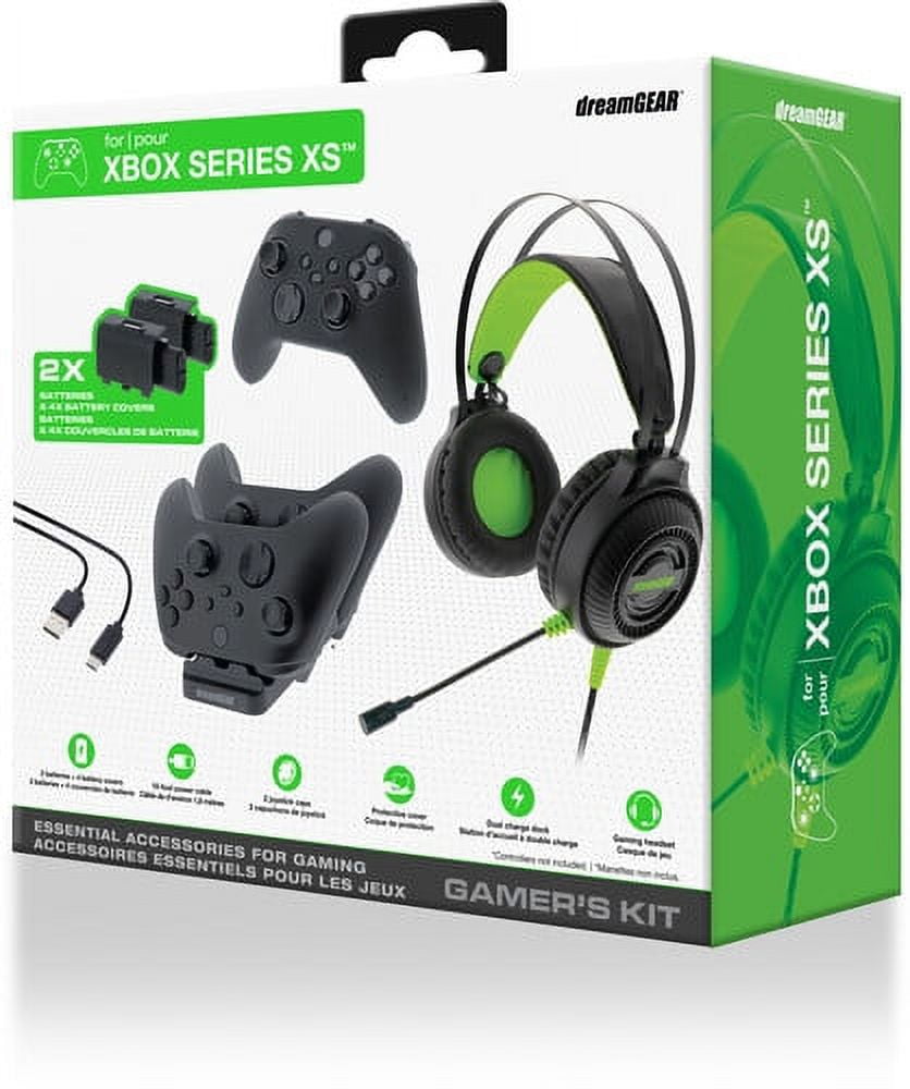 Dream Gear DGXBX-7601 Gamer's Kit XBOX Series XS Essential Accessories - Walmart.com Dream Gear DGXBX-7601 Gamer's Kit XBOX Series XS Essential Accessories - Walmart.com