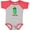Heather and Red, variant on Inktastic Chill Dill Boys or Girls Baby Bodysuit