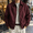 Wine, variant on Dpjklzsn Mens Faux Suede Jacket Zip Up Collar Lightweight Trucker Coat with Pockets for Casual Daily Wear