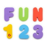 Munchkin® Learn™ Letters and Numbers Toddler Bath Toy, Non-Toxic, Multi ...