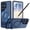 Blue, variant on GAOBAO Magnetic for Samsung Galaxy S26 Ultra Case, MagSafe Compatible, Drop Protection Shockproof Matte Translucent Slim Protective Cover with Invisible Stand for Galaxy S26 Ultra 6.9", Black