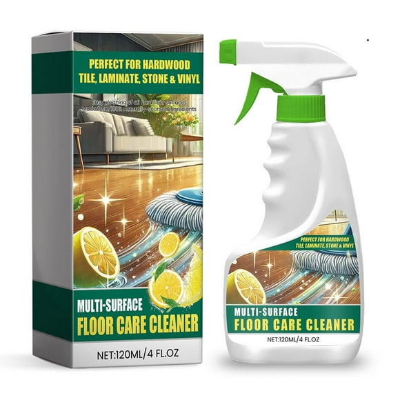TopLLC Clean Products for Cleaning, Cleaning Supplies Floor Cleaner Maintenance Cleaning Floor Spray Stain Removing Non-Slip Shiny Floor Cleaner 120ml Floor cleaners