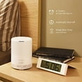 thumbnail image 3 of 300ML Essential Oil Diffuser, Quiet 5-in-1 Premium Humidifier, Home Fragrance Aroma Diffuser with 7 LED Color Changing Light and Auto-Off Switch -White, 3 of 4