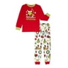 Matching Family Christmas Pajamas Toddler Boy Girl Unisex Grinch 2-Piece Pajama Set