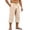 c-190Khaki760, variant on Men Pants Casual Trousers Lightweight Breathable Flat Front Comfort Fit Smart Chino Style Summer Travel Elastic Waist Pants Male Fashionable Solid Color Slacks
