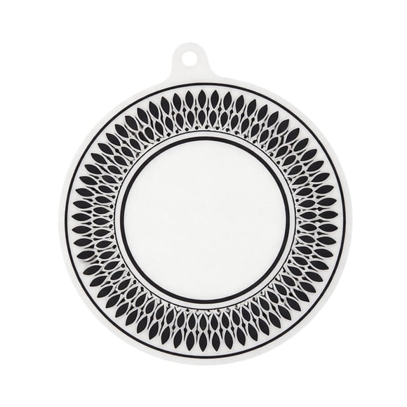 Protector de mesa redondo para placa de inducción, evita que la olla se resbale y protege 20 cm