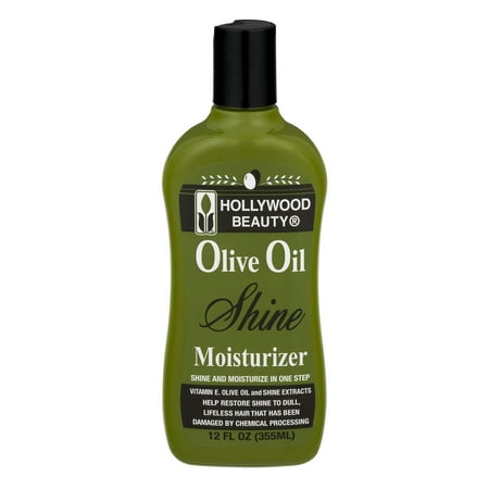Moisturizing Black Hair - Hollywood Beauty Olive Oil Moist & Shine Moisturizing Hair Lotion, 12 Oz