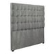 thumbnail image 4 of Base Cama Slim King Size + Cabecera Slip Trinity Storm Grey, 4 of 8