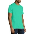 thumbnail image 6 of Hanes Men's and Big Men's Modal Triblend Short Sleeve Tee, Up To Size 3XL, 6 of 6
