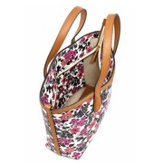 Tory Burch Women's Kerrington Small Top Zip Tote Shoulder Bag (Floral)