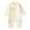 Beige, variant on Baby Onesies Footless Pjs Print Romper Button Jumpsuit Onesies Baby Clothes Blue 3 Months-6 Months