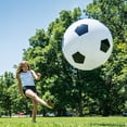 thumbnail image 2 of Do-U-Play: Jumbo Soccer Ball - 30" Inflatable Ball, Outdoor Sports Play, Kick-Chase-Bounce, Hand Pump, Easy Inflate & Deflate, Adults & Kids Ages 3+, 2 of 7